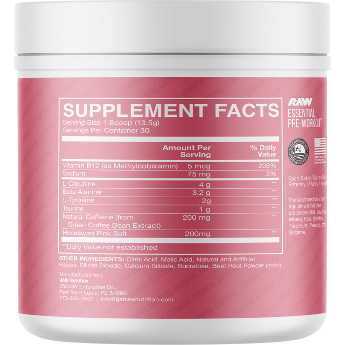 BUM - Essential Pre-Workout by My Store