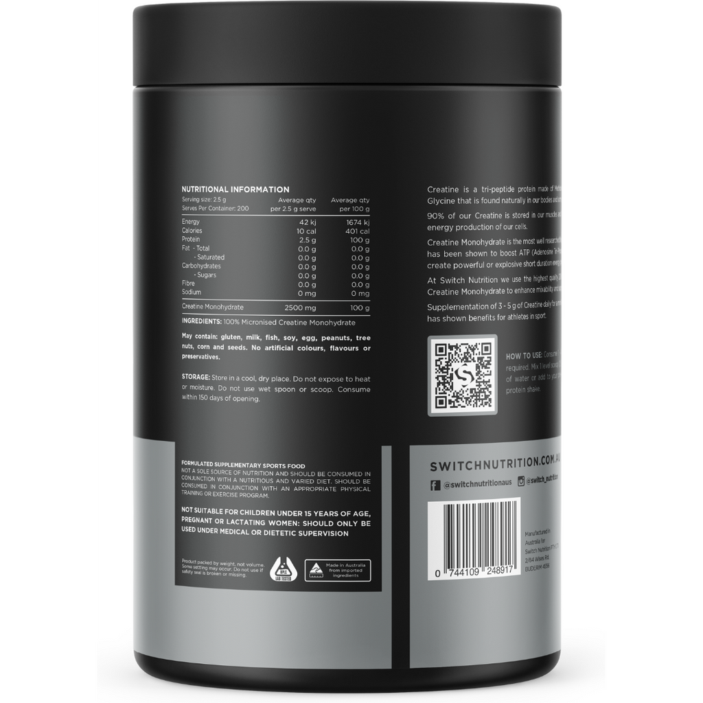 Creatine monohydrate 500 g powder dietary supplement by My Store