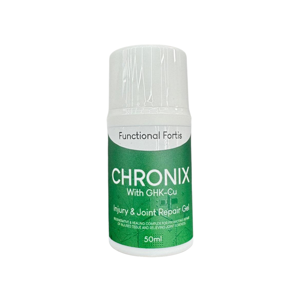 Chronix GHK Cu Gel Topical Gel Copper Peptide by Welltech Nutrition