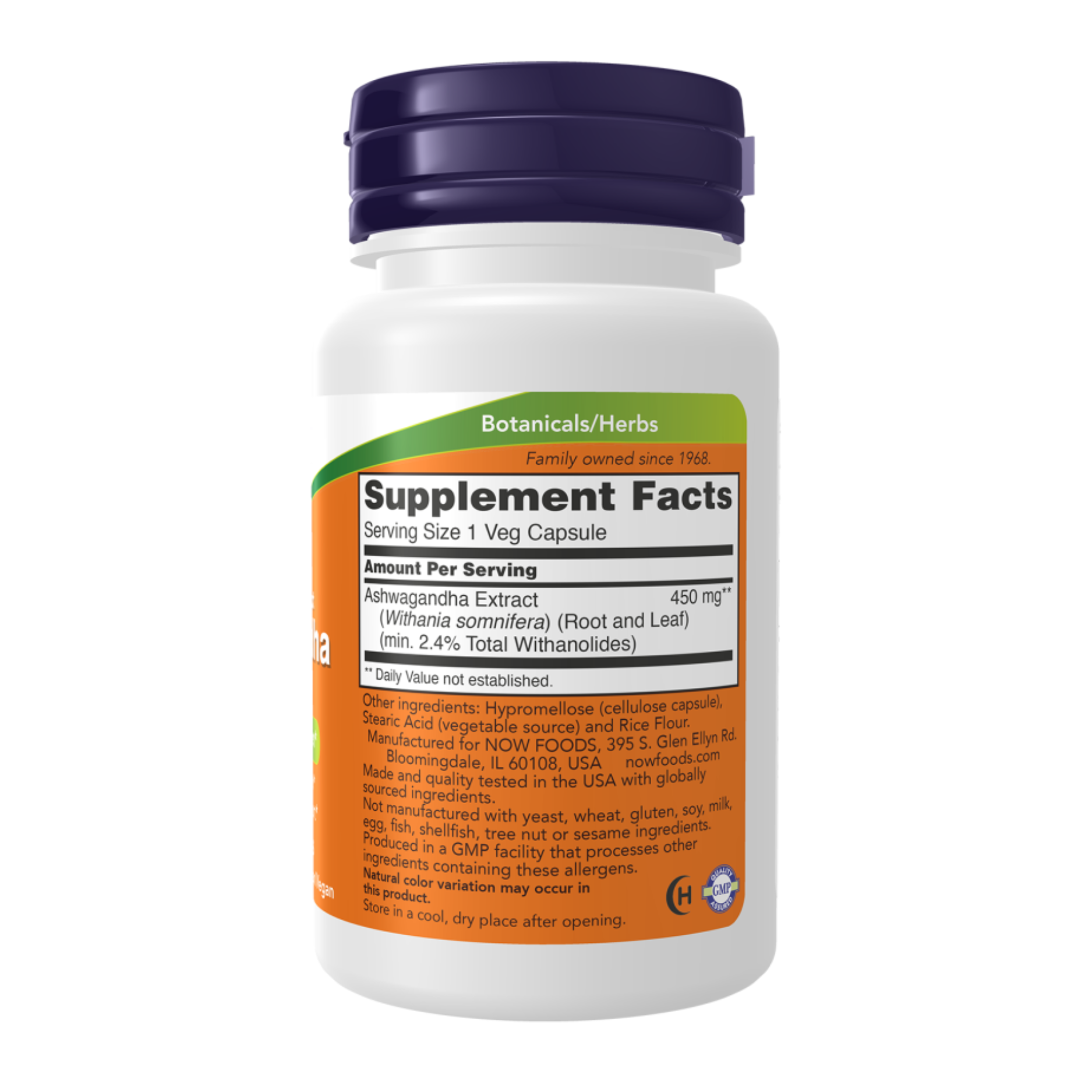 Ashwagandha By Now Foods by Now Foods