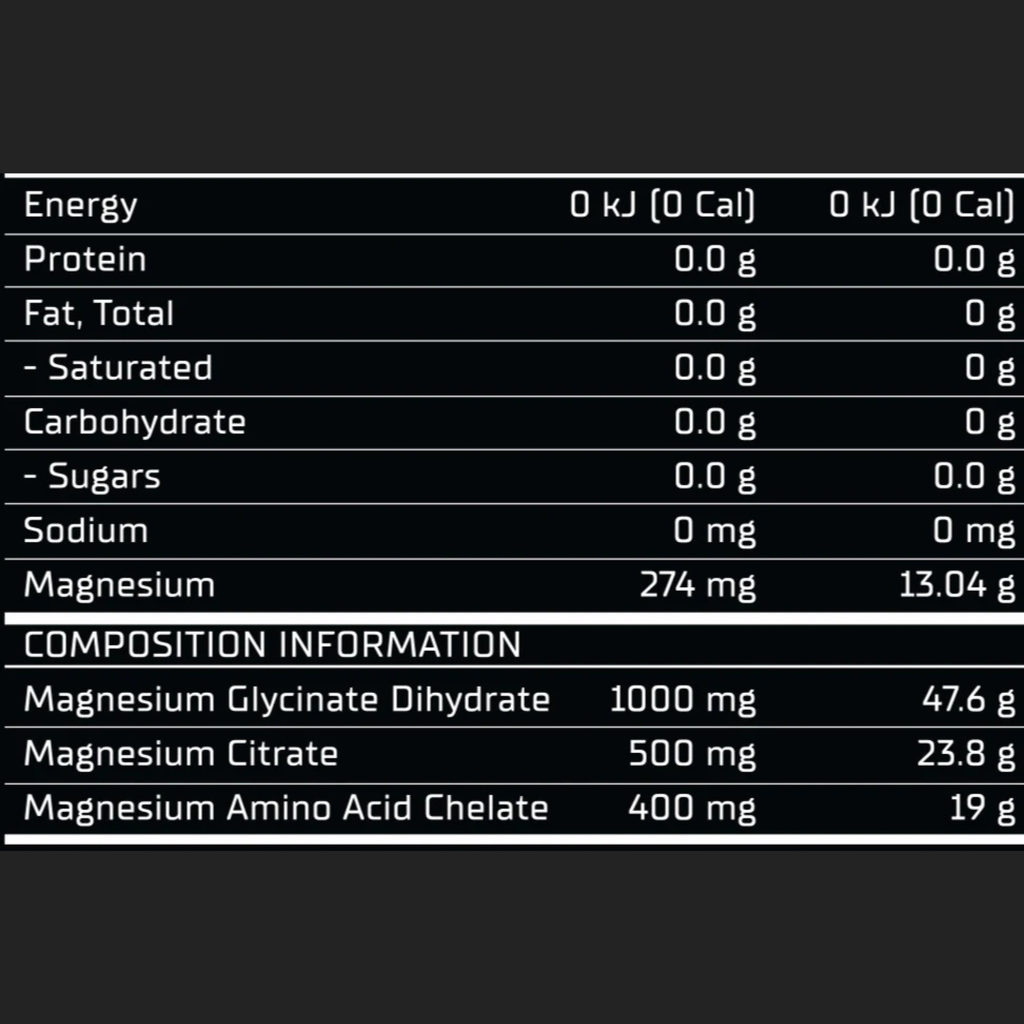 Triple Magnesium By Legit Supps by Legit Supps