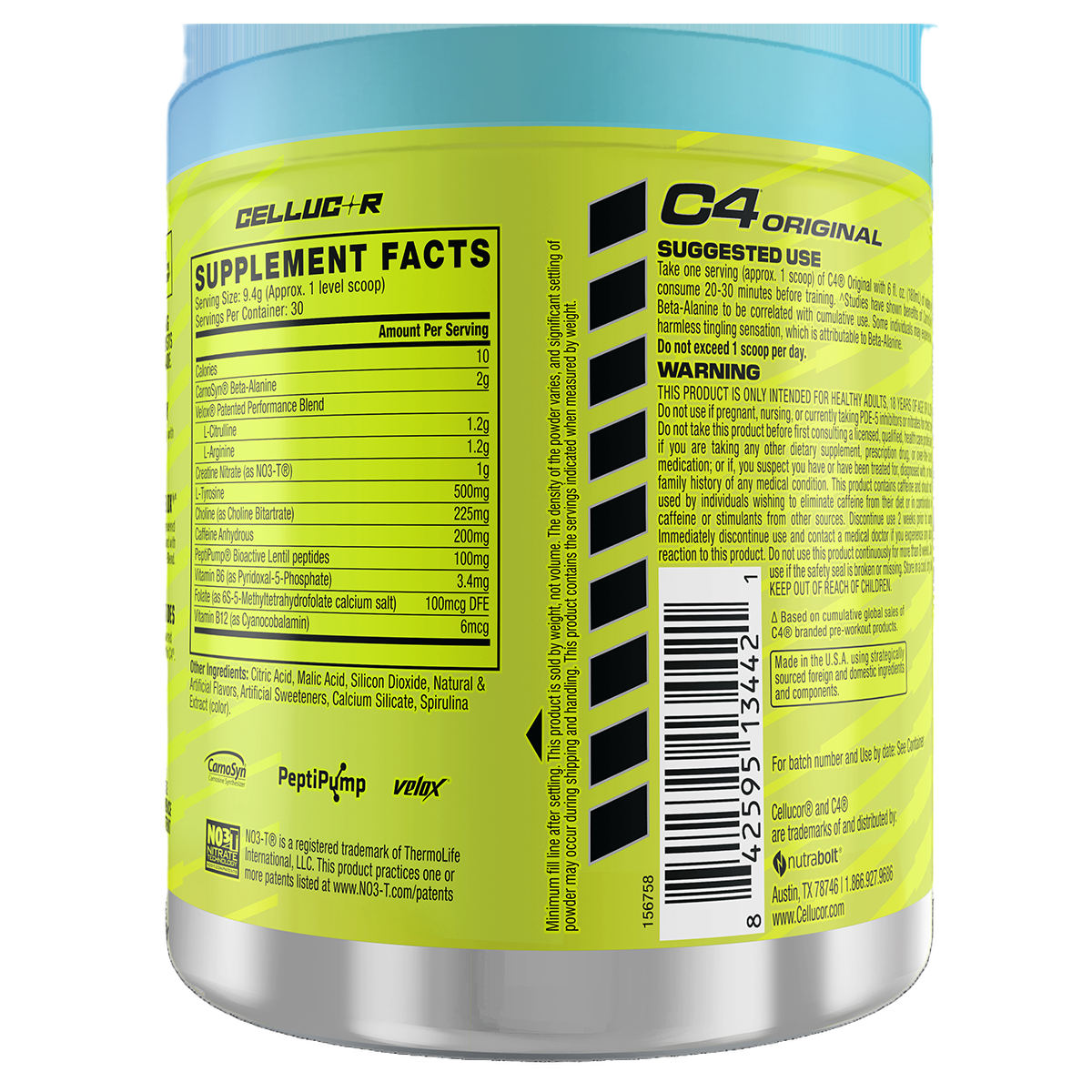 Cellucor C4 Gen4 Pre Workout Powder