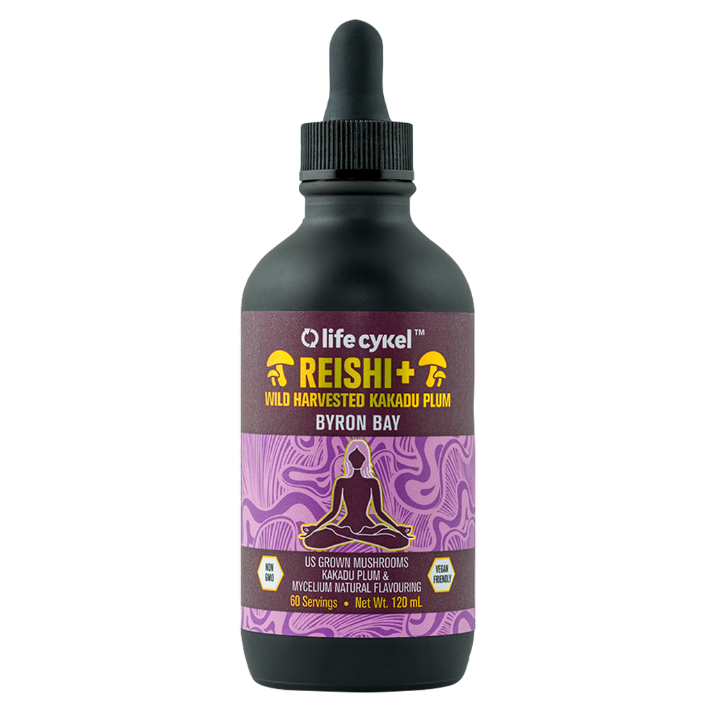 Life cykel reishi mushroom liquid extract by Lifecykel