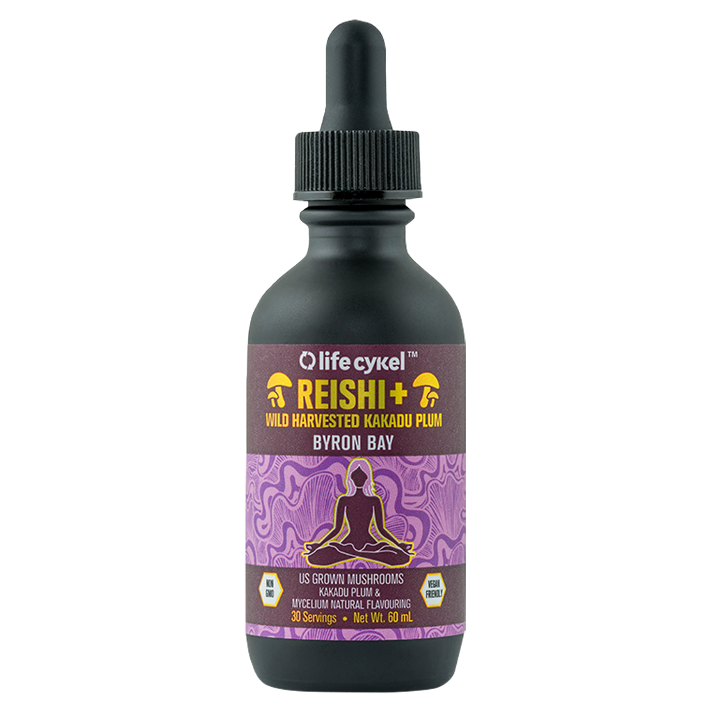 Life cykel reishi mushroom liquid extract by Lifecykel
