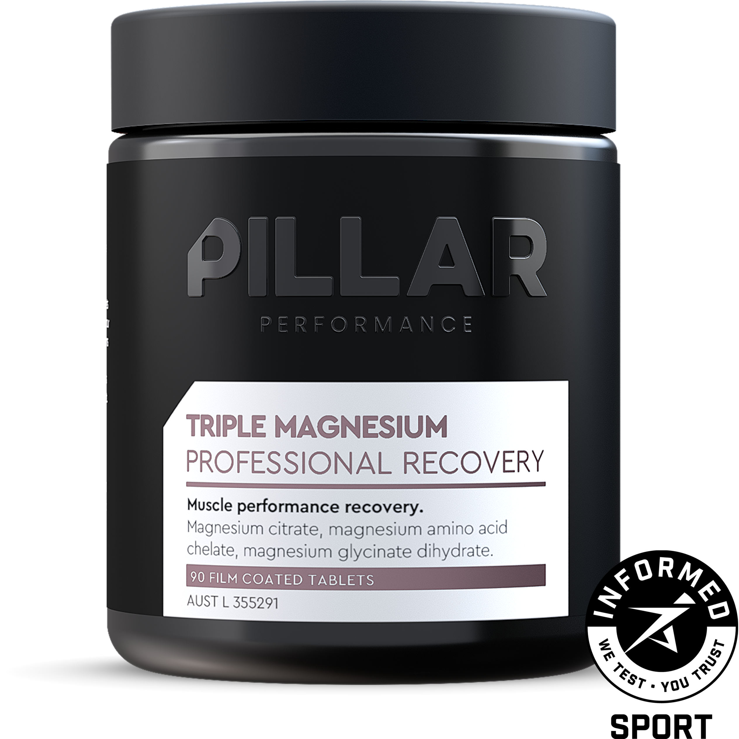 Pillar performance triple magnesium powder 200 g by pillar performance