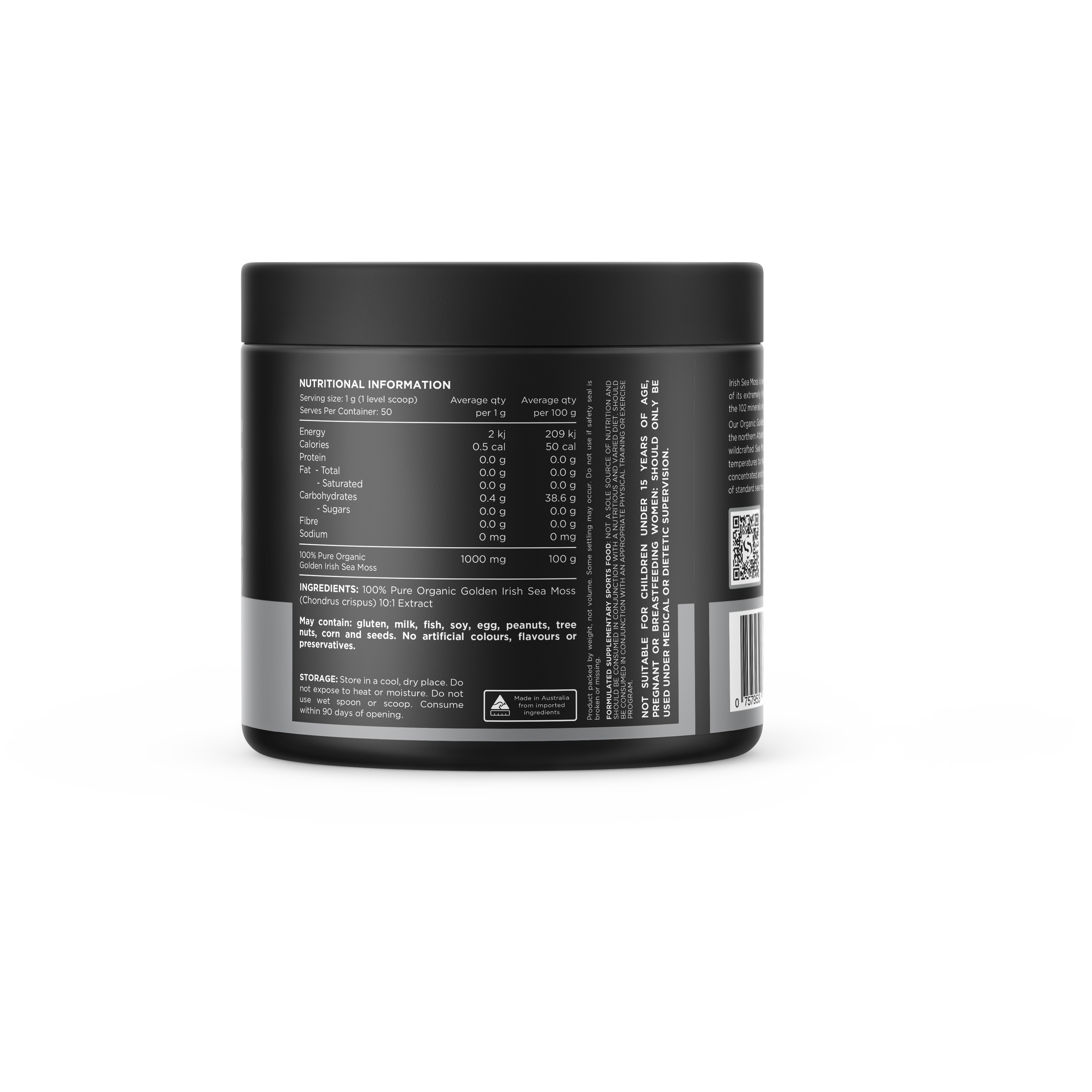 Switch Nutrition Sea Moss Powder 1 G by Switch nutrition