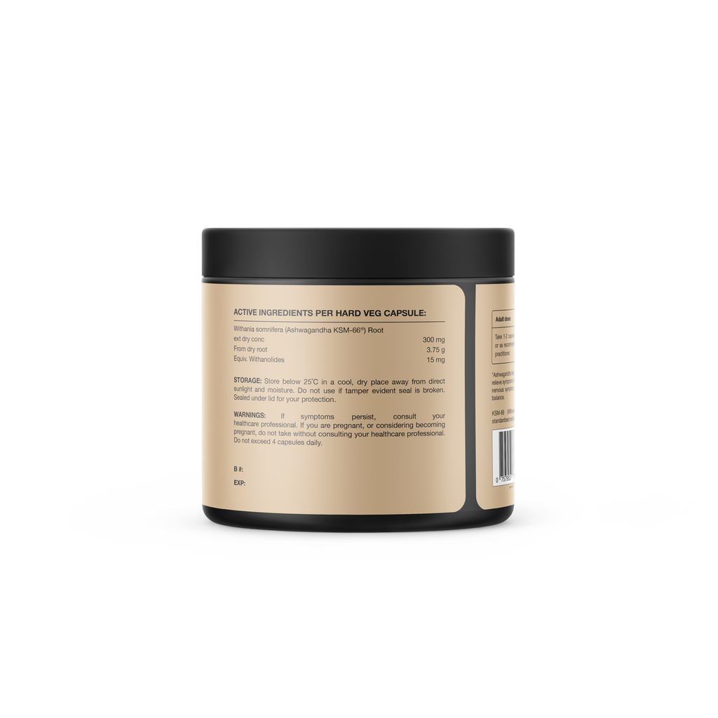 Switch Nutrition Ashwagandha KSM-66 Root Extract 60 Capsules by Switch nutrition