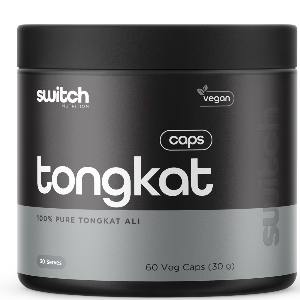 Switch nutrition tongkat ali capsules by Switch nutrition