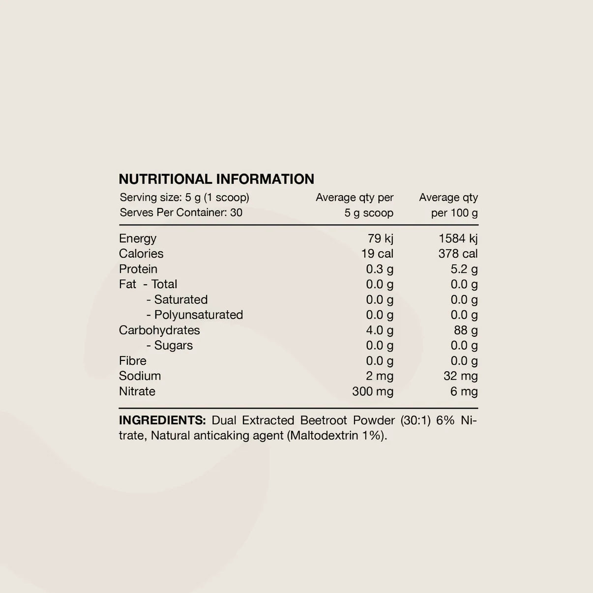 Beetroot By Switch Nutrition
