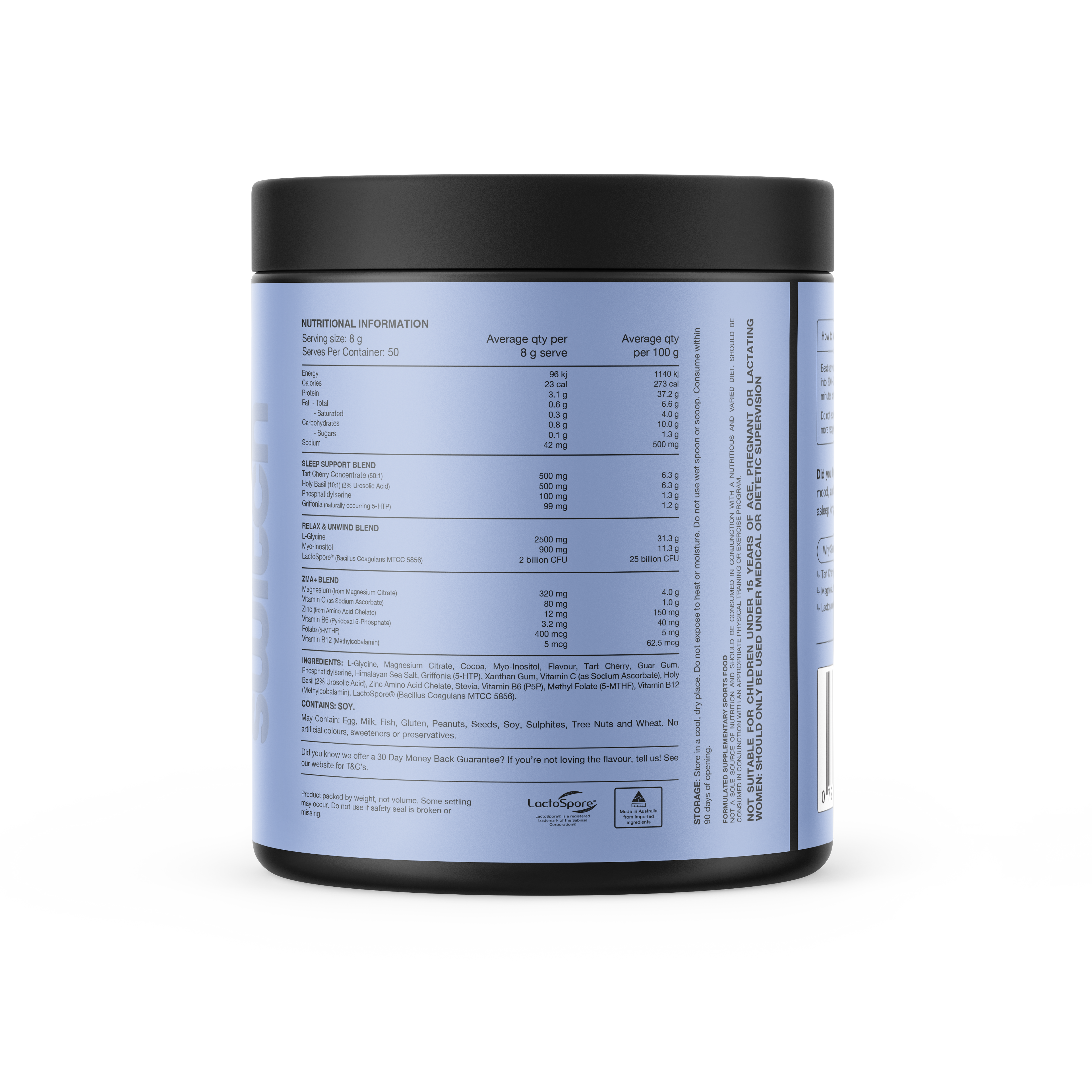 Switch nutrition night formula aid by Switch nutrition