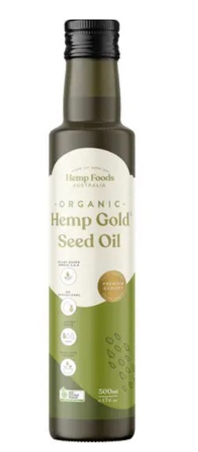 Organic Hemp Gold Seed Oli
