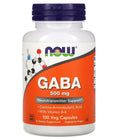 Gaba 500mg By Now Foods