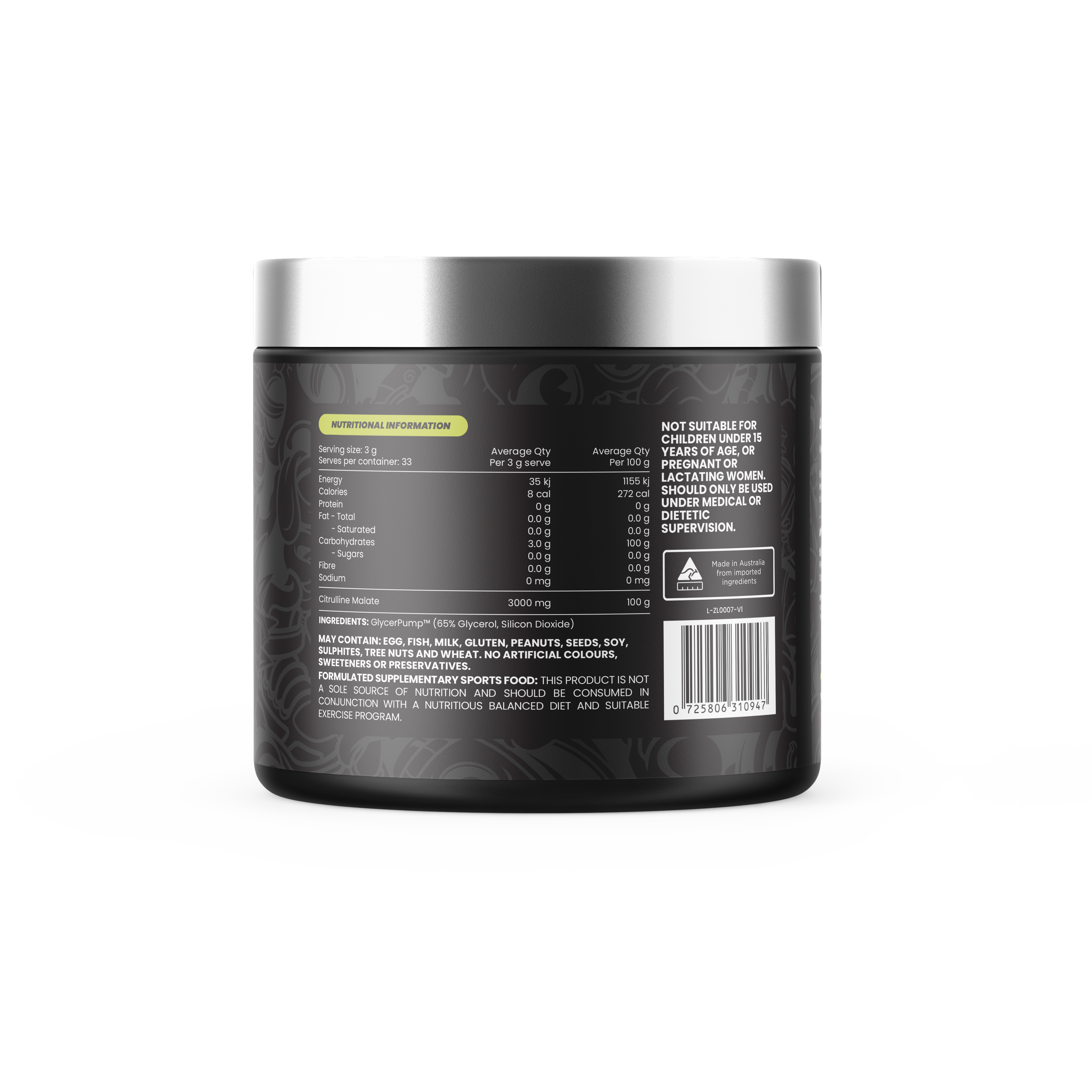 Zombie labs glycerol clear odourless liquid by Zombie Labs