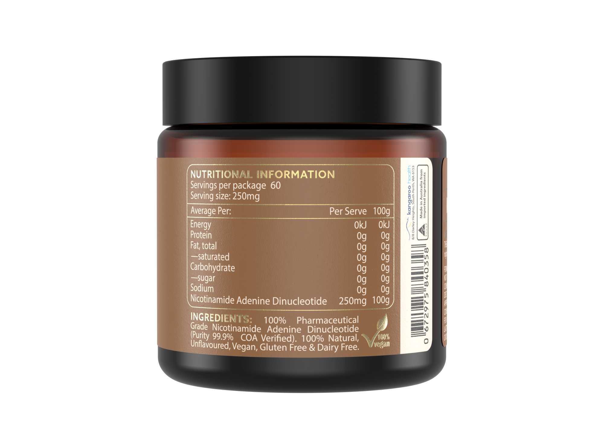 NAD+ Nicotinamide Adenine Dinucleotide 15g